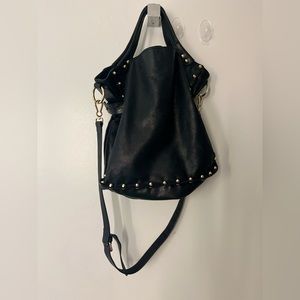 Vince Camuto Genuine Black Leather Handbag